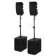 VX-922 Mini linea array 2 x 12sub + 2 tops