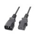 IEC Cable de extensión macho - hembra, 2 metros