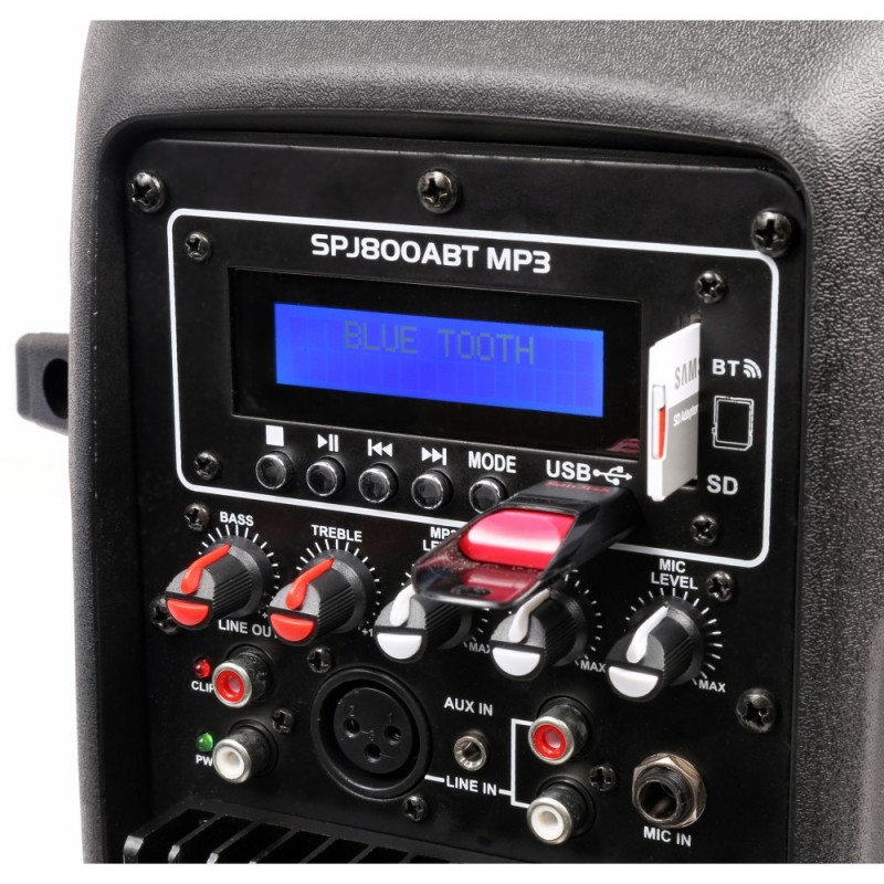 Altavoz autoamplificado SPJ-800ABT MP3 - Electrikal Sound