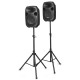 Set bafles activos SPS-122 con pies y cables