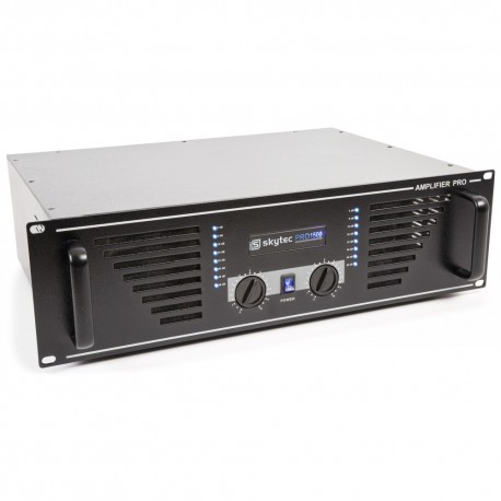 SKY-1500B Amplificador de sonido 2x750W Skytec