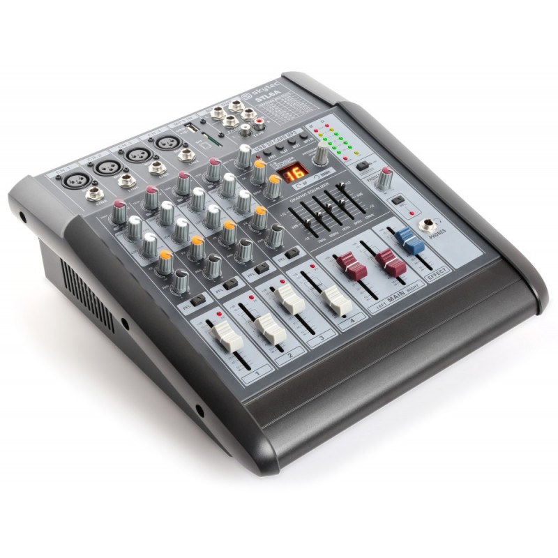 Location console de mixage amplifiée USB/SD/MP3 2x300watts SKYTEC Vendée