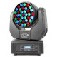 BeamZ Professional MHL373 cabeza móvil LED 37x3W RGB 14 canales DMX