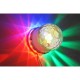 Spinning sunflower 48 RGB LEDs con jellyball