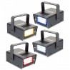 BeamZ BMS-24SET Conjunto de 4 mini LED estroboscopios RYBW