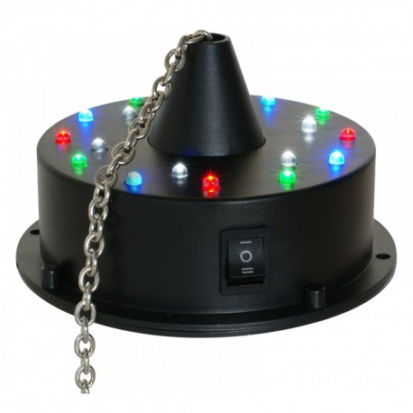 BeamZ Motor para bolas de espejos 18 LEDs con batería