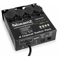 BeamZ Panel de interruptores DMX512 4 canales