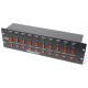 BeamZ PS10 panel de interruptores 10 canales + botón flash