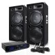 Pack 2 altavoces MAX215 + amplificador de alquiler