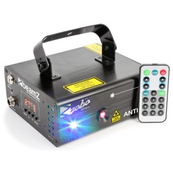 BeamZ Anthe II doble láser 600mW RGB gobo DMX IRC