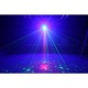 BeamZ Surtur II doble láser RG gobo DMX IRC LED 3W azul