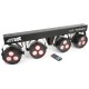 Max LED PARBAR con 4 focos 3x4-en-1 RGBW