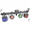 BeamZ Showbar con 2xfoco PAR 6x4-en-1, 2xbutterfly y láser R/G DMX IRC