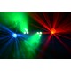 Max Partybar barra con 2 focos PAR 3 LEDs 4-en-1 RGBW + 2 jellymoon