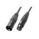 Cable XLR macho/hembra 6 mts Power Dynamics 7mm