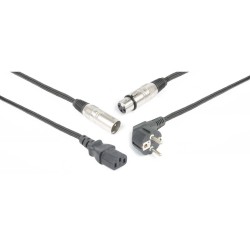 PD Connex conexión audio alimentación/señal XLR, 10m