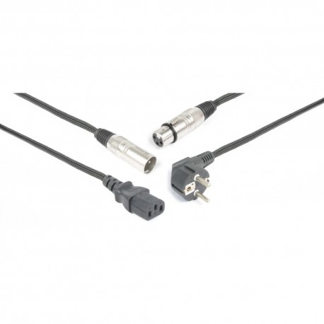 PD Connex conexión audio alimentación/señal XLR, 10m