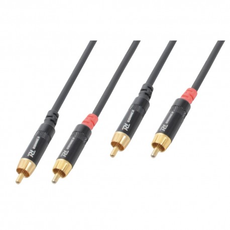 Cable 2 x RCA macho - 2x RCA macho, 1.5m