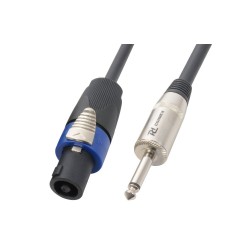 Cable de altavoz 2P - NL2 macho a Jack 6.3mm, 5m
