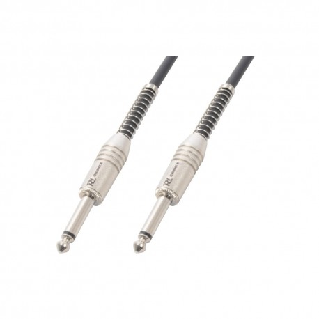 Cable conexión de guitarra 6.3mm - 6.3mm, 3m