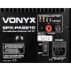 SPX-PA9210 Sistema portátil de sonido ABS 2 x 10" Vonyx