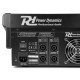 PDM-S804A Mezclador amplificado de escenario 8 canales Power Dynamics