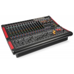 PDM-S1604A Mezclador amplificado de escenario 16 canales Power Dynamics