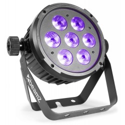 BeamZ BT280 Foco PAR plano LED 7x10W 6-en-1 RGBAW UV