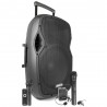 AP-1500PA Bafle portátil autoamplificado c/micro diadema Vonyx