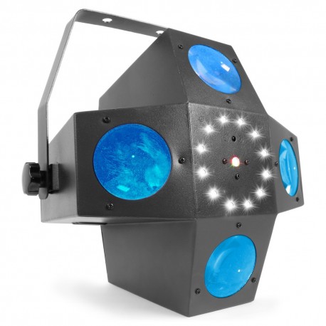 BeamZ Multitrix LED con láser y strobo