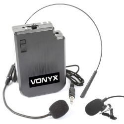 VPS10BP Petaca y micro de cabeza UHF Vonyx
