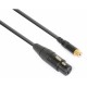 Cable convertidor XLR hembra - RCA hembra Power Dynamics