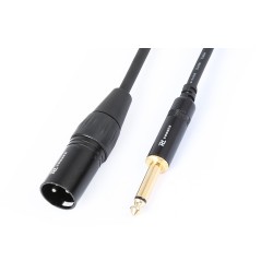 Cable convertidor XLR macho - 6.3mm jack macho