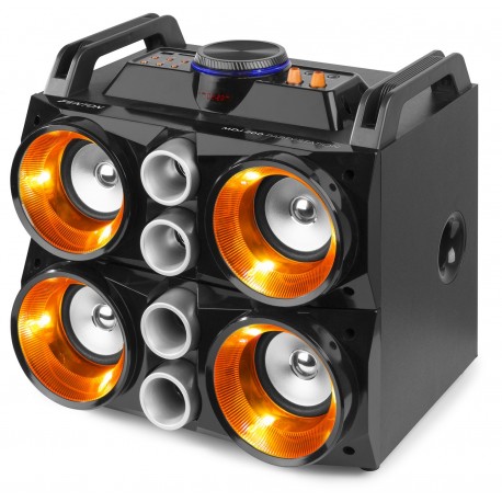 MDJ-200 Party station 150W con batería, USB y Bluetooth