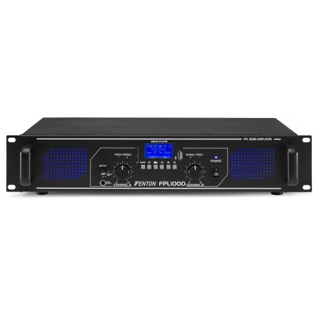 FPL-500 Amplificador digital LEDs + EQ + Bluetooth