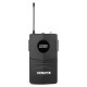 WM82C Micrófono inalámbrico digital UHF de 2 canales con bolsillo y cuerpo Vonyx