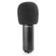 CMS400 Conjunto micrófono de estudio con soporte y paravientos Vonyx