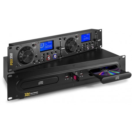 PDX-350 Doble reproductor CD/MP3/USB Power Dynamics