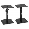 SMS-10 Conjunto soportes de mesa para monitores de estudio Vonyx