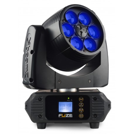 BeamZ Fuze610Z Cabeza móvil wash 6x10W LED cpn zoom