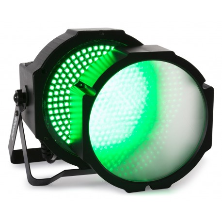 BeamZ BS271F Foco PAR plano con 271 LED SMD 3-en-1 DMX lente opaca