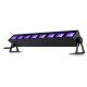 BeamZ BUV93 barra de LED 8x3W UV