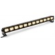 BeamZ BUVW123 Barra luz ultravioleta y blanca 12x3W  2-en-1 LEDs