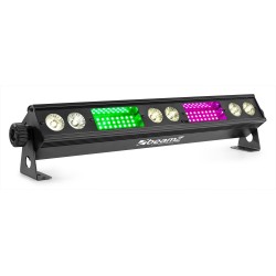 BeamZ LSB340 Barra LED de strobo 2-en-1 RGB