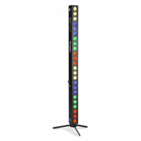 BeamZ Barra LED 24x3W RGB con batería