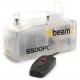 BeamZ S500PC Máquina de humo carcasa transparente con LED