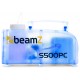 BeamZ S500PC Máquina de humo carcasa transparente con LED