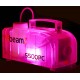 BeamZ S500PC Máquina de humo carcasa transparente con LED