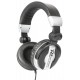 PH200 Auriculares DJ plata Power Dynamics