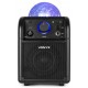 SBS-50B Bafle karaoke negro con Bluetooth y bola LED Vonyx